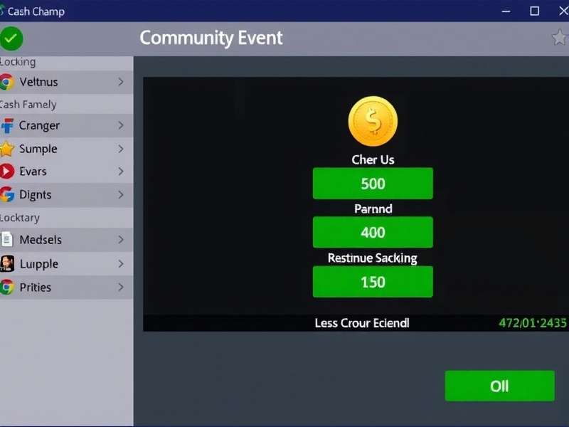 Coimbatore Cash Champ Game Interface